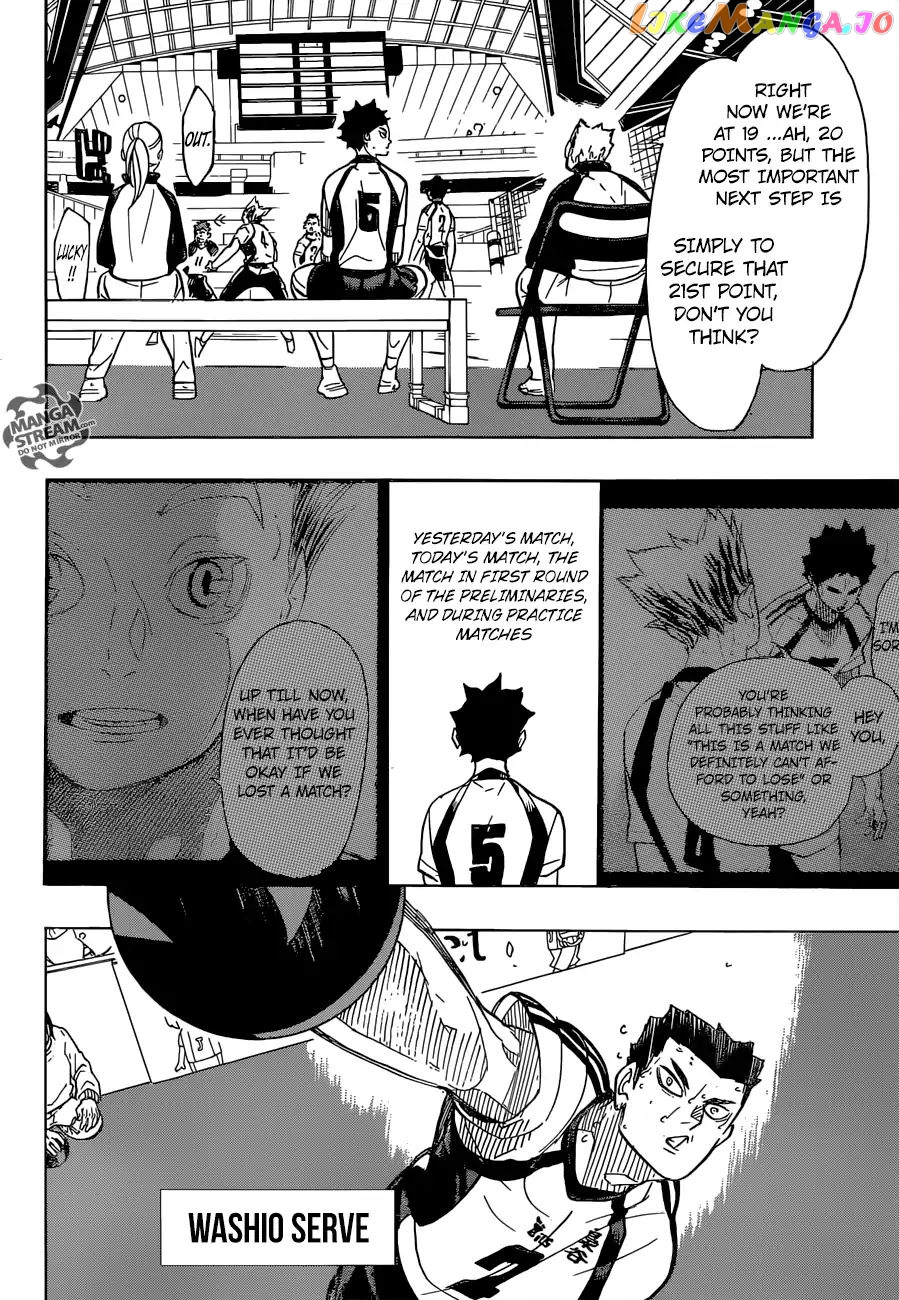 Haikyuu!!, Chapter 333 image 05